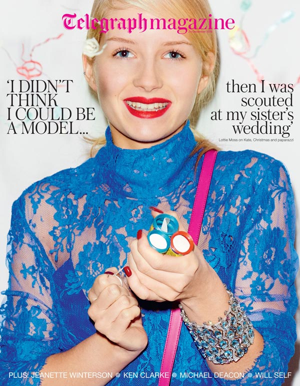 Telegraph Magazine cover makeup artist Mary Jane Frost