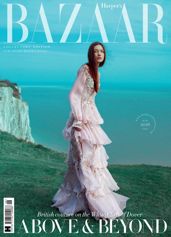 Harper's Bazaar cover makeup artist Mary Jane Frost