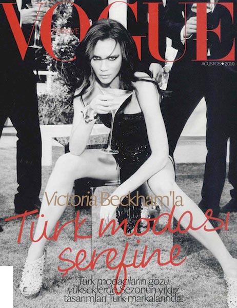 Vogue cover makeup artist Victoris Beckham